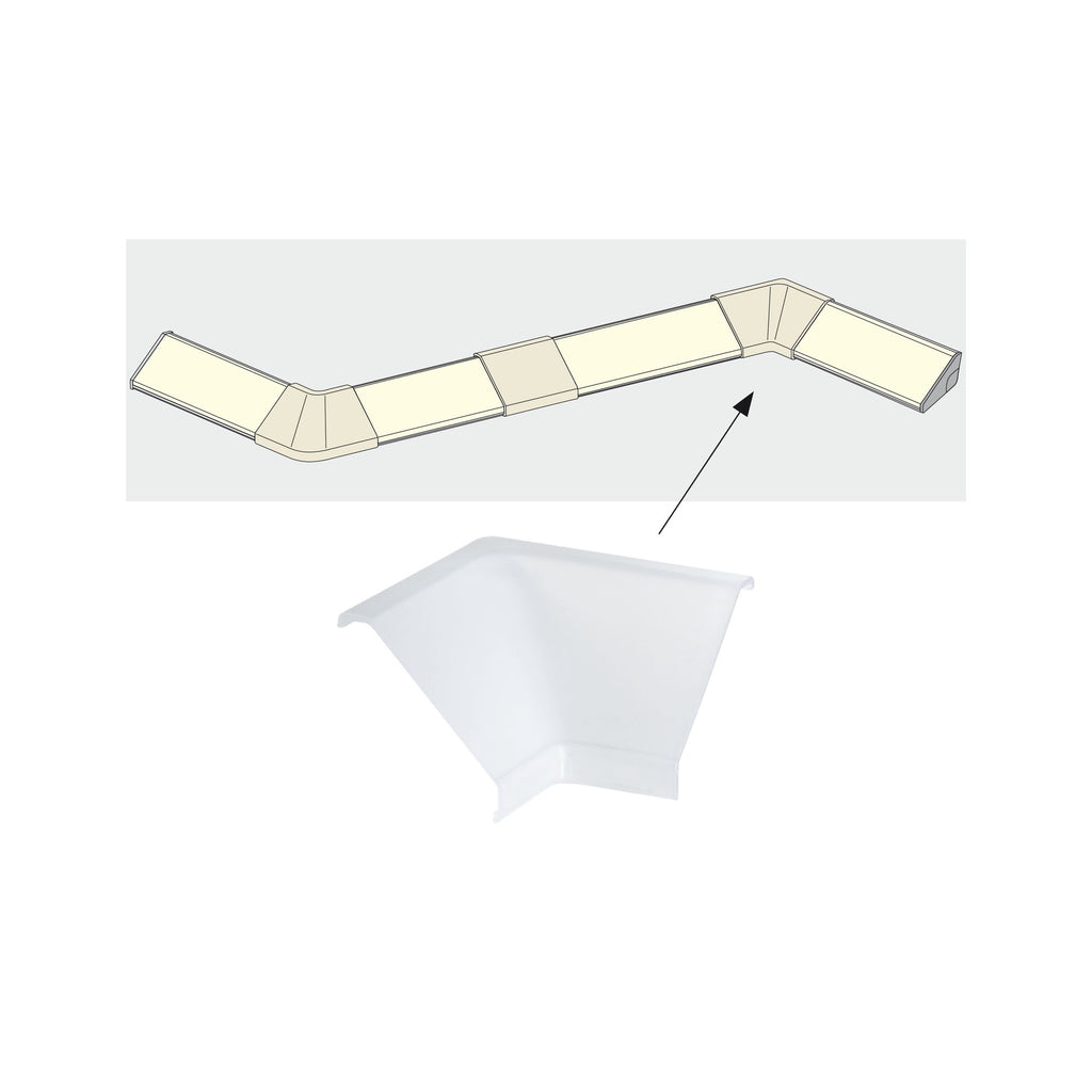 Paulmann Function Delta Profil Inside Corner 2er Pack Satin Kunststoff