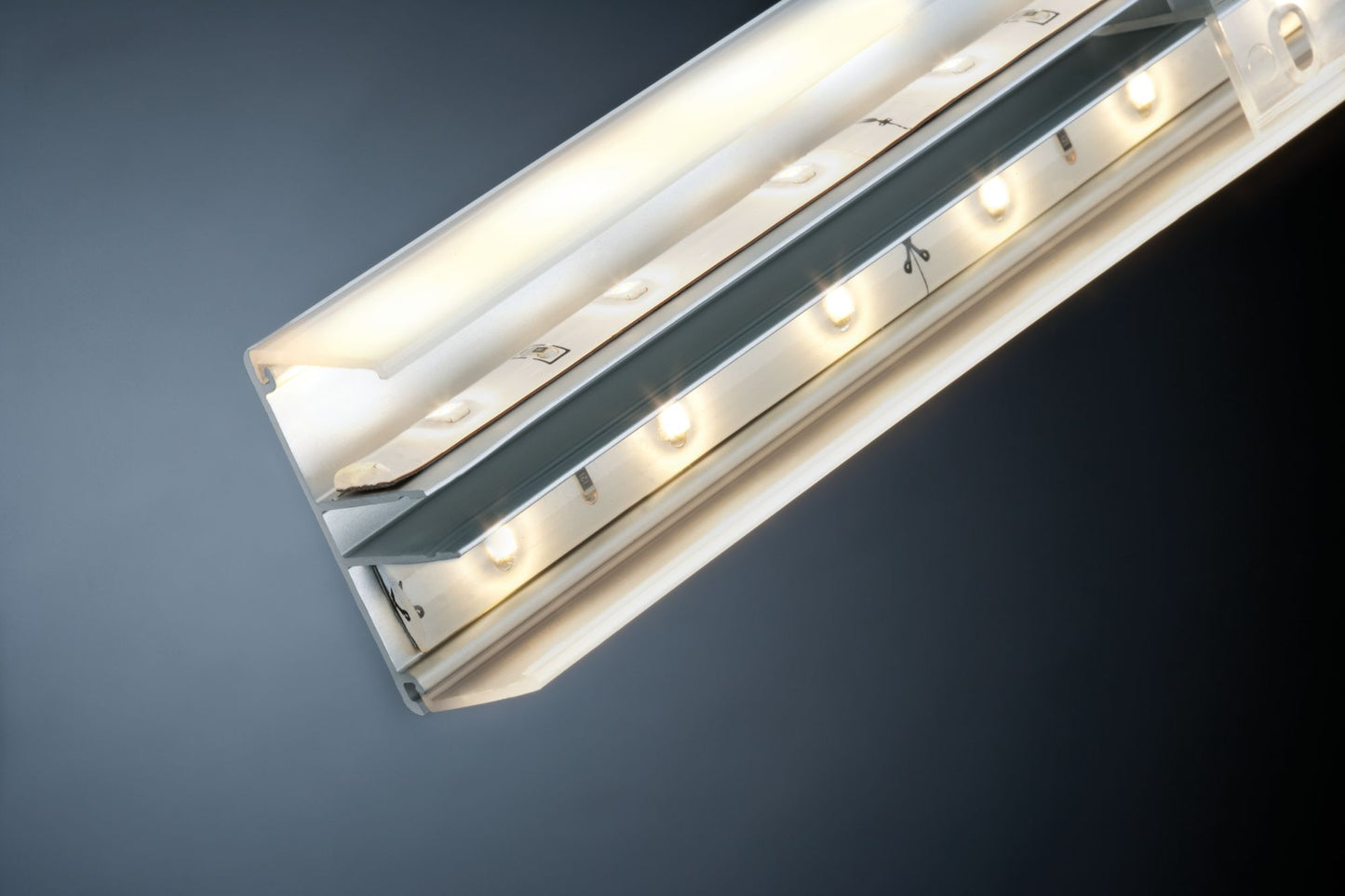 Paulmann Function Duo Profil 200cm Alu eloxiert Aluminium