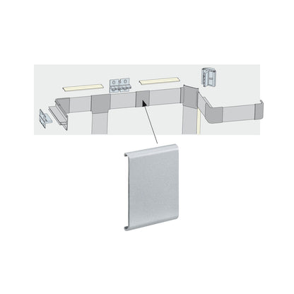 Paulmann Function Duo Profil Cover 4er Pack Alu matt Kunststoff