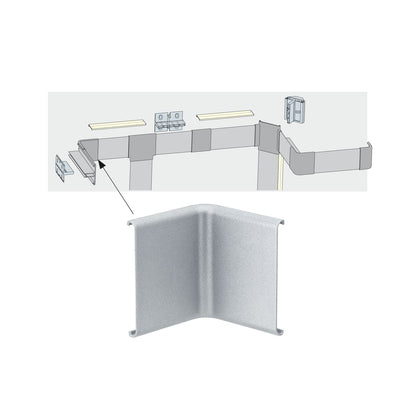 Paulmann Function Duo Profil Inside Corner 2er Pack Alu matt Kunststoff