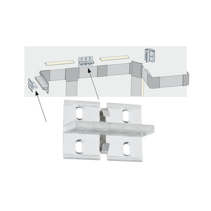 Paulmann Function Duo Profil Fixture 4er Pack Transparent Kunststoff