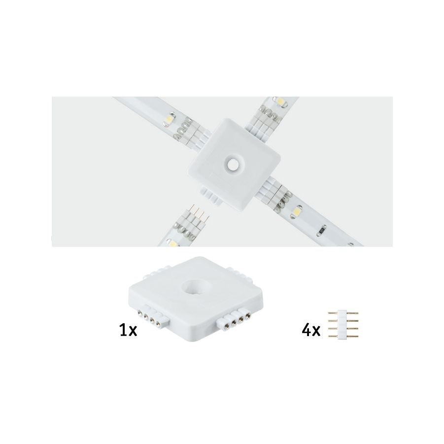 Paulmann Function YourLED X-Connector Weiß Kunststoff