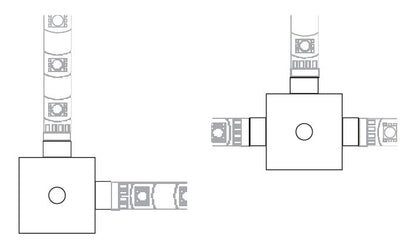 Paulmann Function YourLED X-Connector Weiß Kunststoff