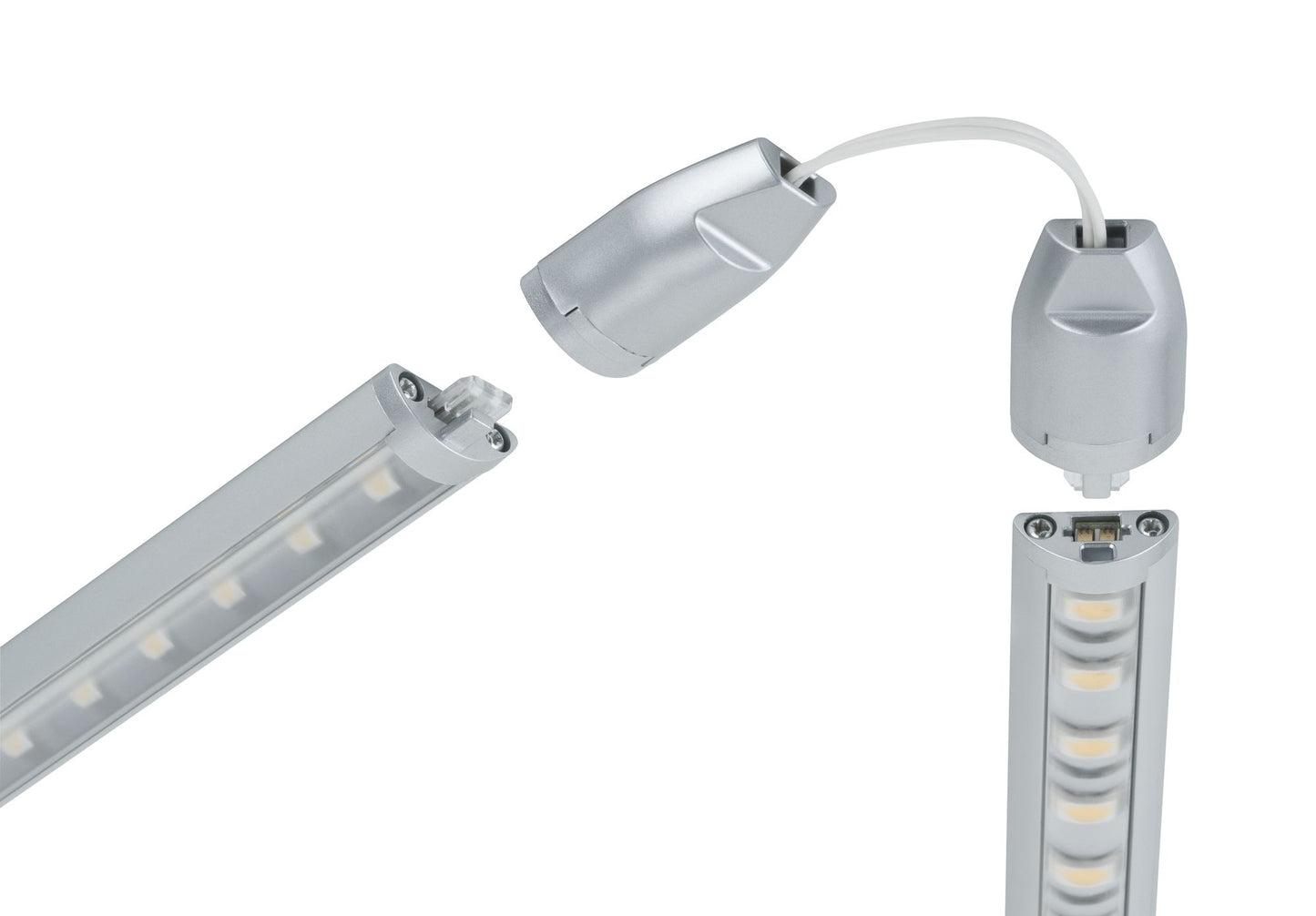 Paulmann Function LinkLight LED-Lichtleiste Basisset 7,5W Satin 230/24V Alu/Acryl