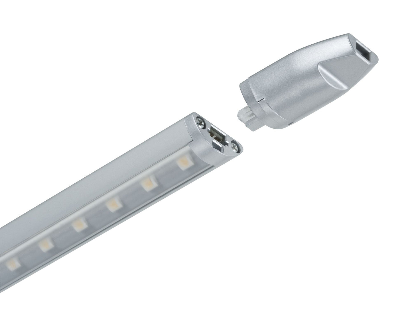 Paulmann Function LinkLight LED-Lichtleiste Basisset 7,5W Satin 230/24V Alu/Acryl