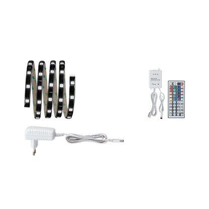 Paulmann Function YourLED Basisset 1,5m RGB 10W 230/12V 18VA Schwarz Kunststoff