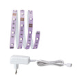 Paulmann Function BlackLight LED Strip Set 1m 6W 230/12V DC Weiß Kunststoff