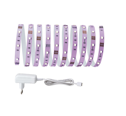 Paulmann Function BlackLight LED Strip Set 3m 18W 230/12V DC Weiß Kunststoff