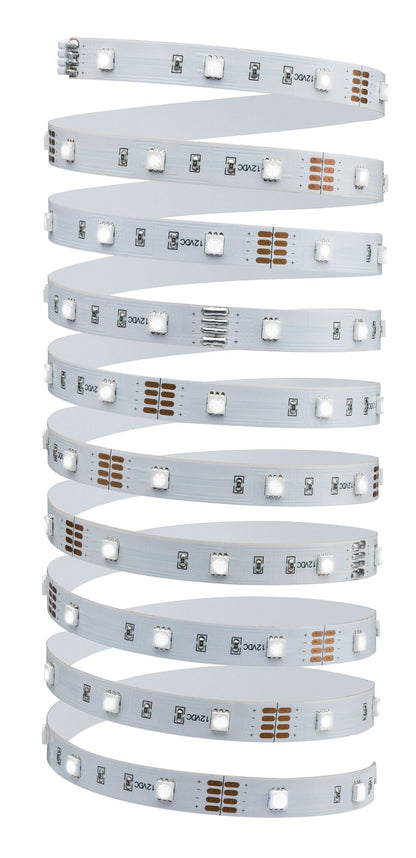 Paulmann Function BlackLight LED Strip Set 3m 18W 230/12V DC Weiß Kunststoff