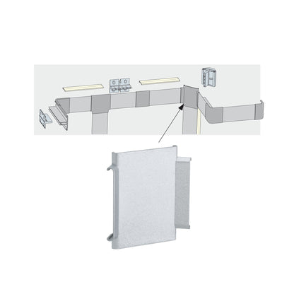 Paulmann Function Duo Profil X-Cover 2er Pack Alu matt Kunststoff
