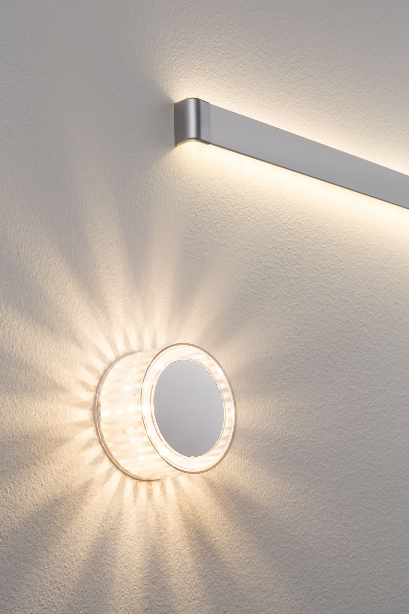 Paulmann WallCeiling YourLED DecoBeam 2,2W LED Chr/Chr.matt/Transparent 12V Met./Acryl