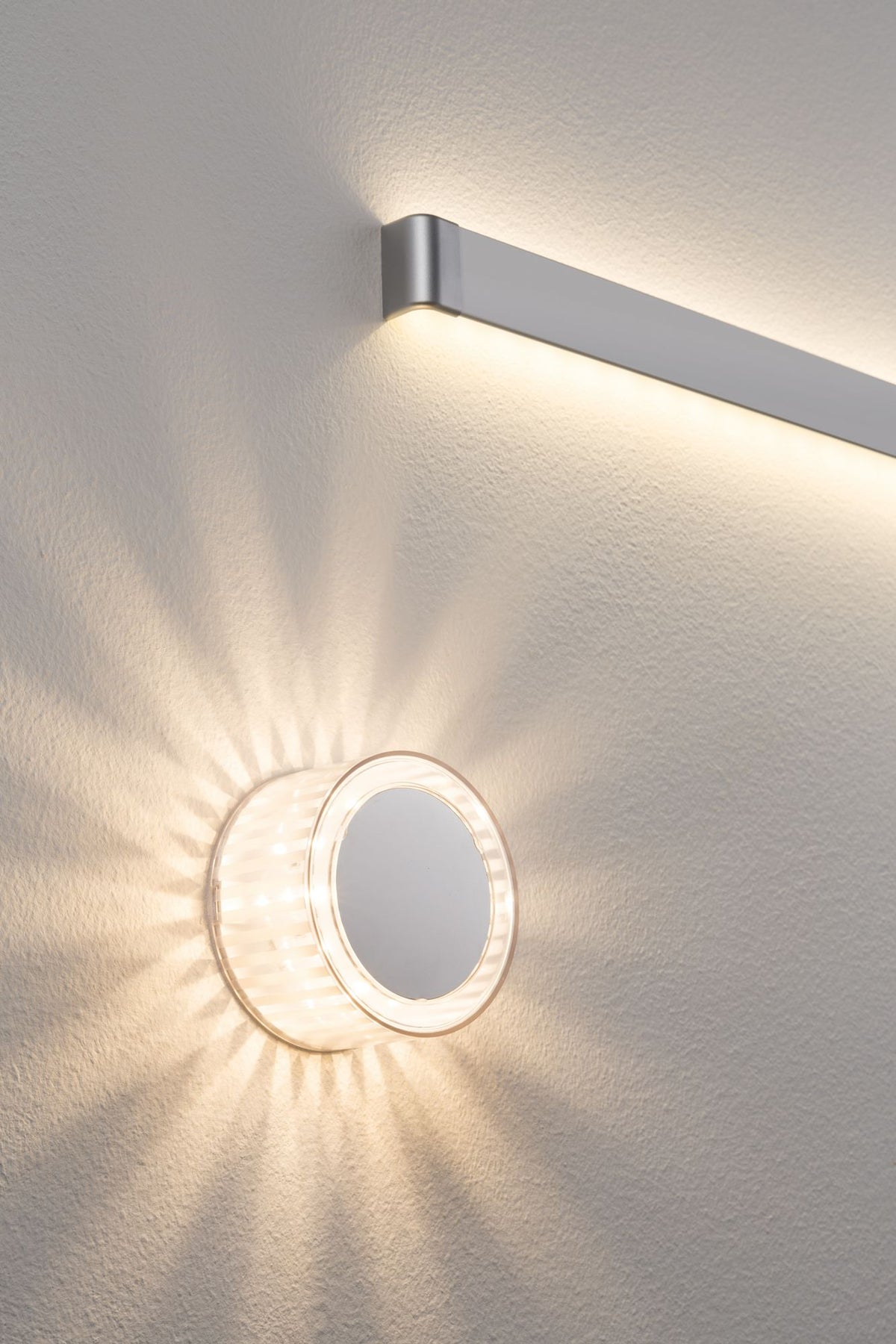 Paulmann WallCeiling YourLED DecoBeam 2,2W LED Chr/Chr.matt/Transparent 12V Met./Acryl