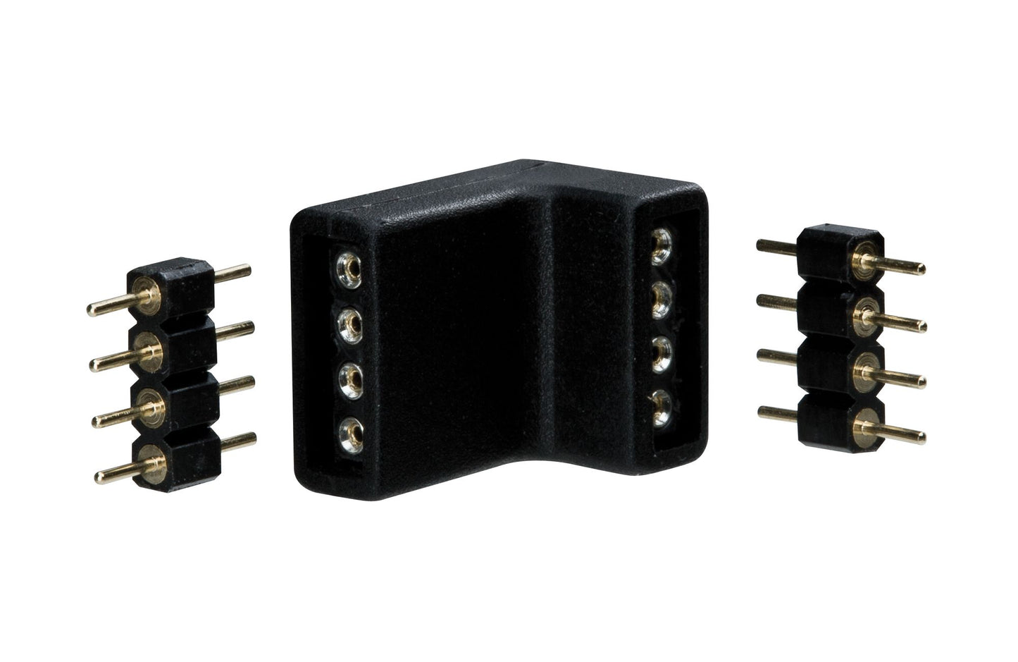 Paulmann Function YourLED Edge-Connector 4er Pack Weiß Schwarz