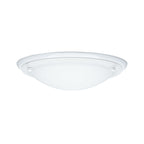 Paulmann WallCeiling Arctus IP44 max.60W E27 275mm Weiß/Opak 230V Metall/Glas