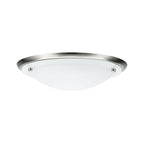 Paulmann WallCeiling Arctus IP44 max.60W E27 275mm Eisen geb/Opak 230V Metall/Glas