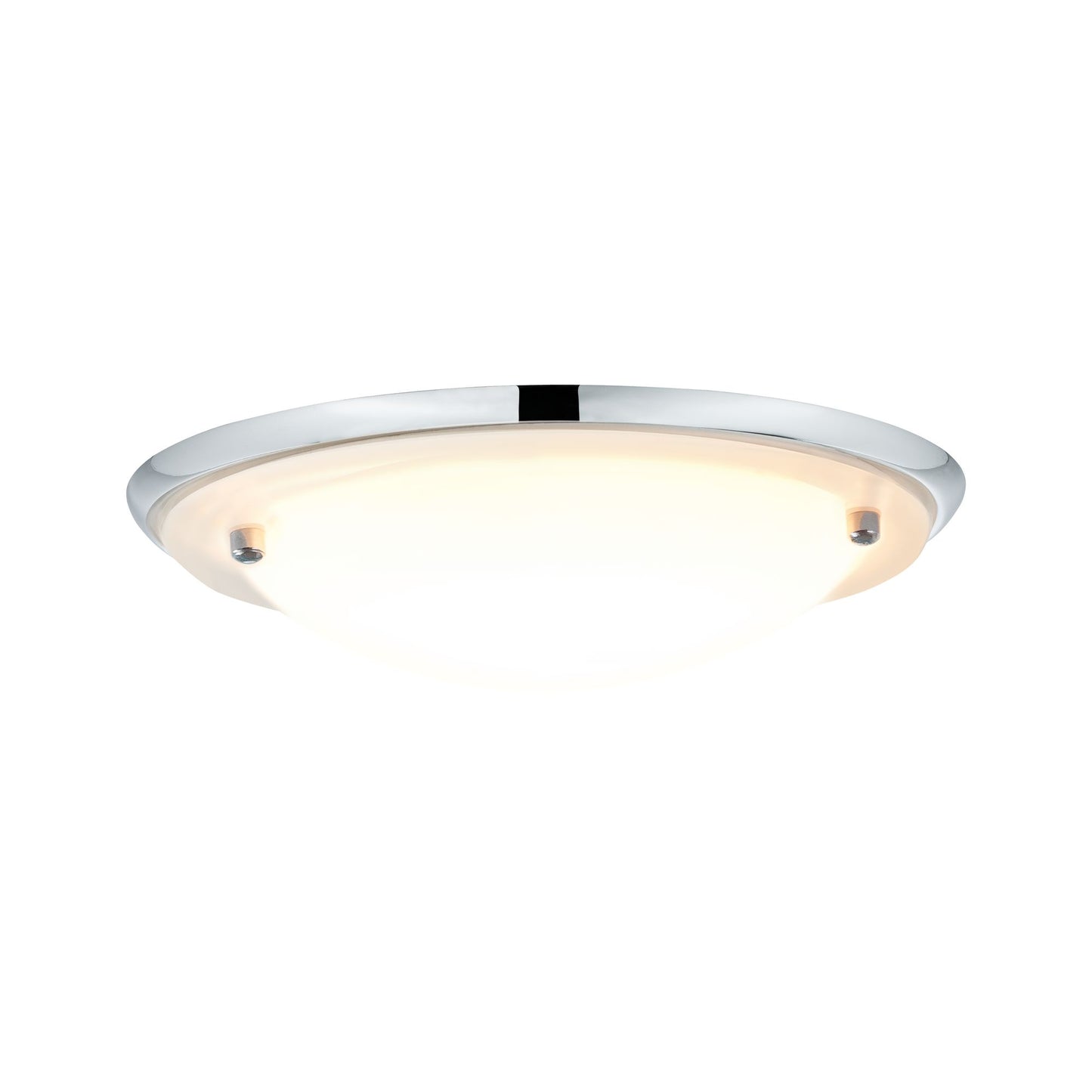 Paulmann WallCeiling Arctus IP44 max.60W E27 275mm Chrom/Opak 230V Metall/Glas