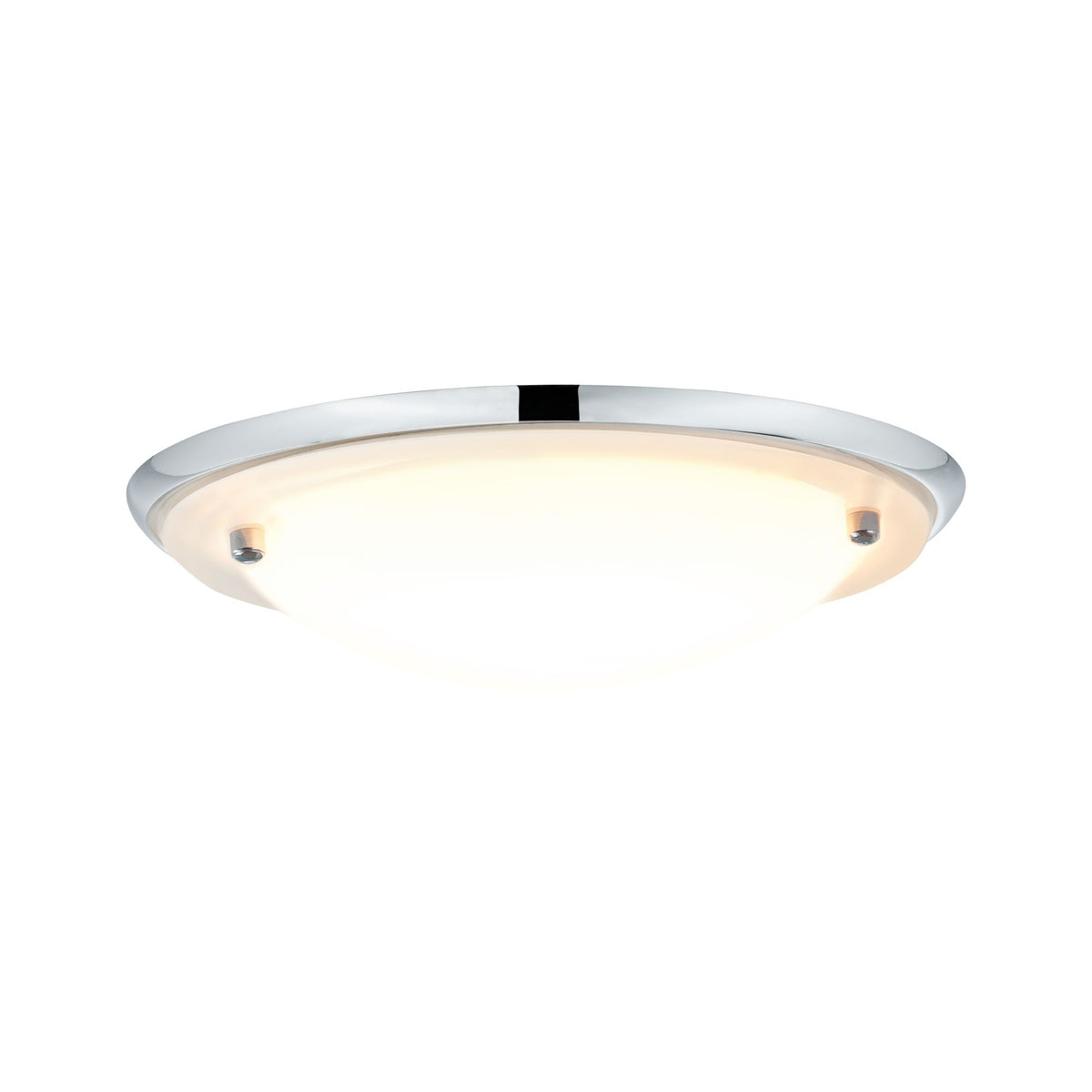 Paulmann WallCeiling Arctus IP44 max.60W E27 275mm Chrom/Opak 230V Metall/Glas