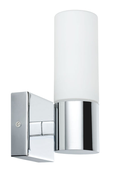 Paulmann WallCeiling Gemini WL IP44 max.20W E14 2er Pack Chrom/Satin 230V Metall/Glas