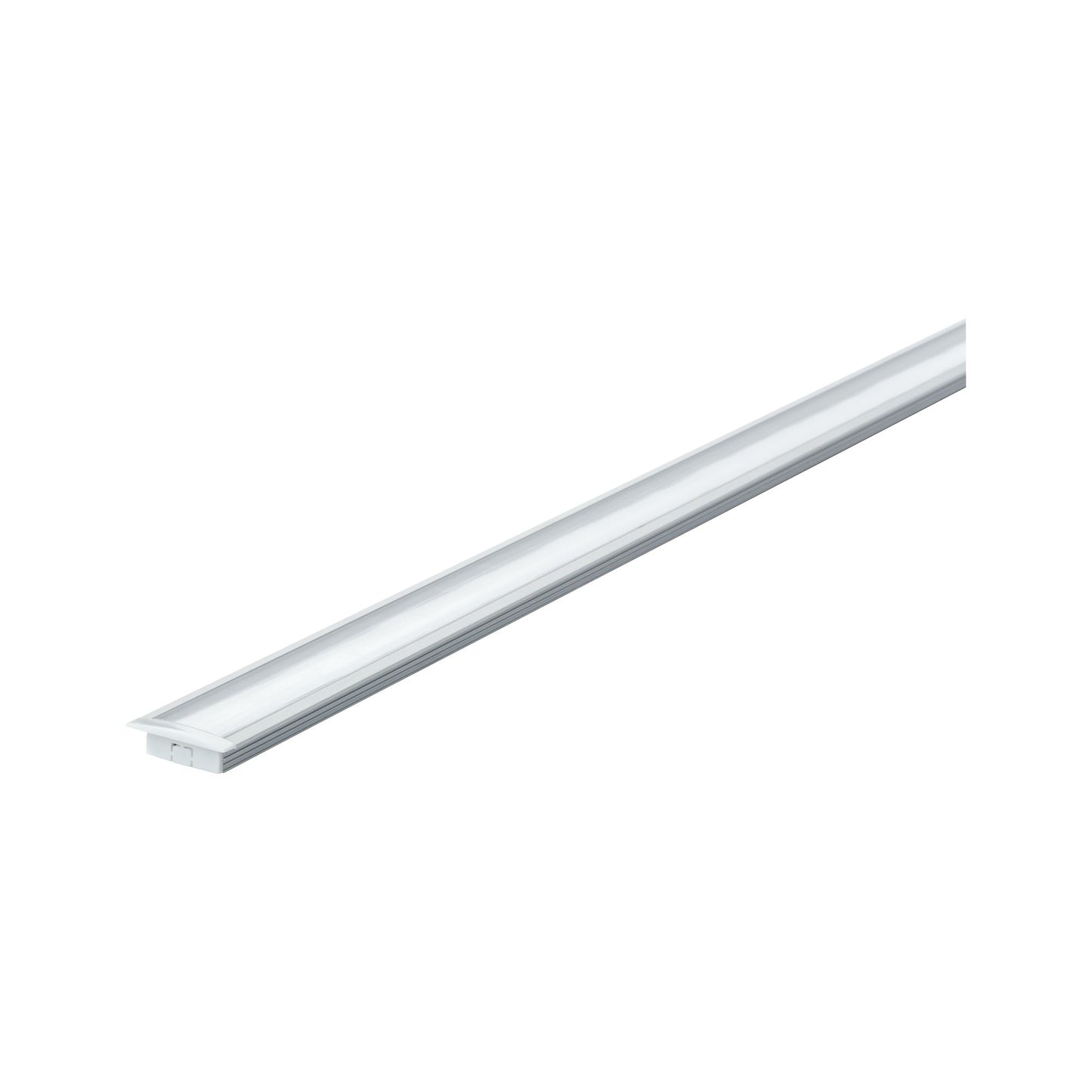 Paulmann Function Floor Profil mit Diffusor 100cm Alu eloxiert/Satin Alu/Kunststoff
