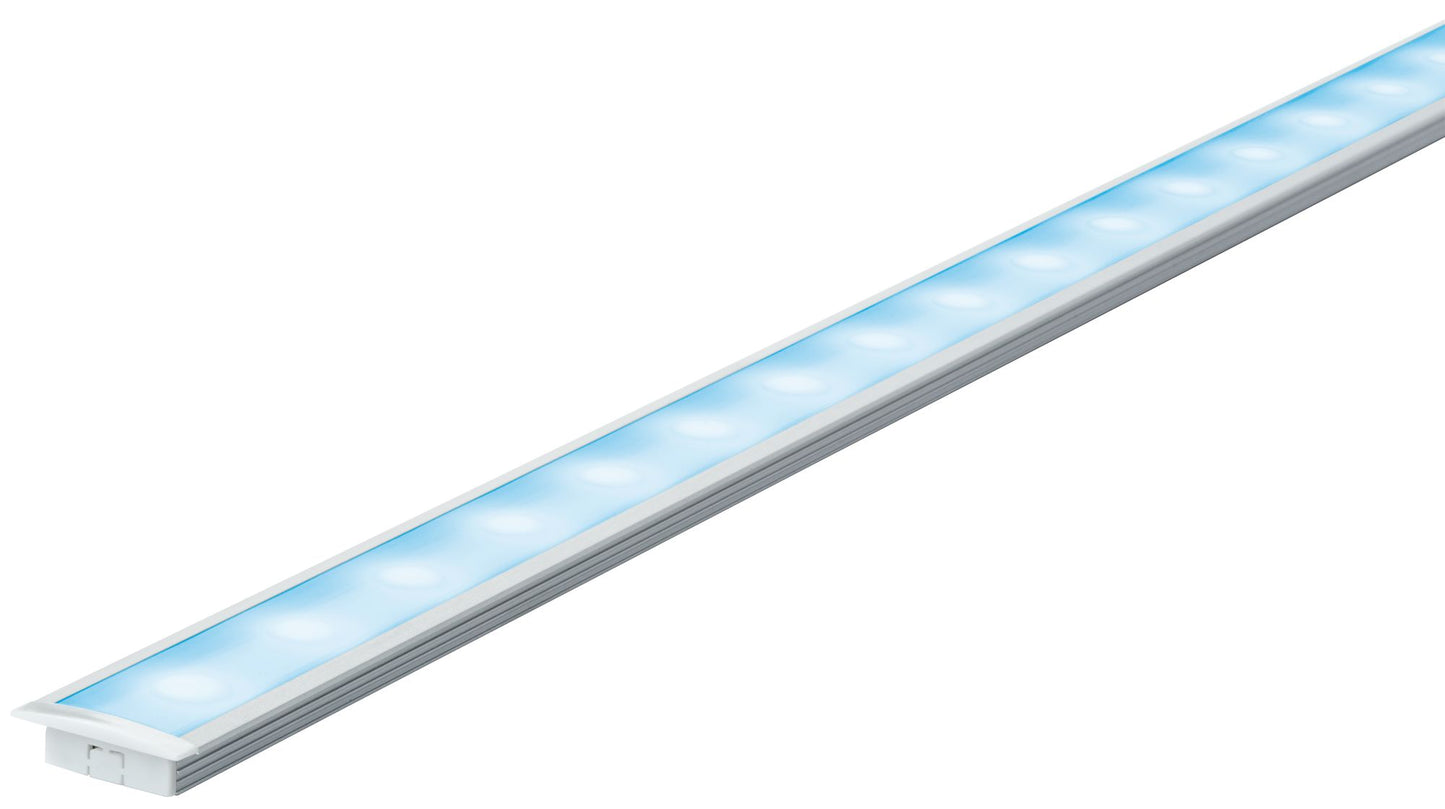 Paulmann Function Floor Profil mit Diffusor 100cm Alu eloxiert/Satin Alu/Kunststoff