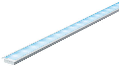 Paulmann Function Floor Profil mit Diffusor 100cm Alu eloxiert/Satin Alu/Kunststoff