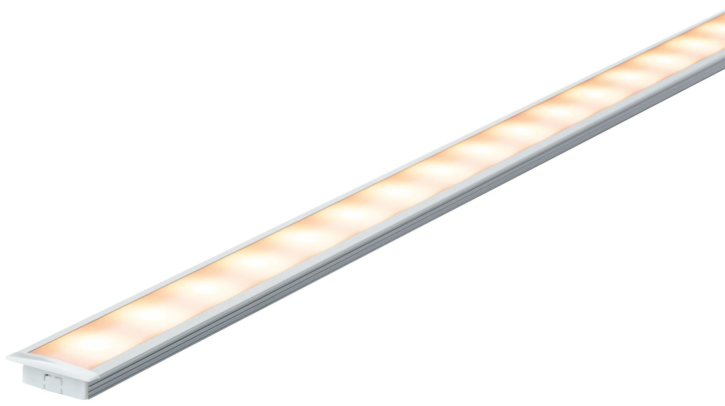 Paulmann Function Floor Profil mit Diffusor 100cm Alu eloxiert/Satin Alu/Kunststoff