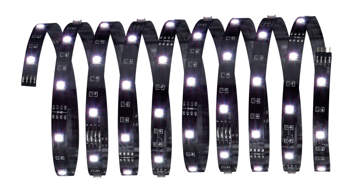 Paulmann Function YourLED ECO Basisset 3m RGB 14,5W 230/12V 24VA Schwarz Kunststoff