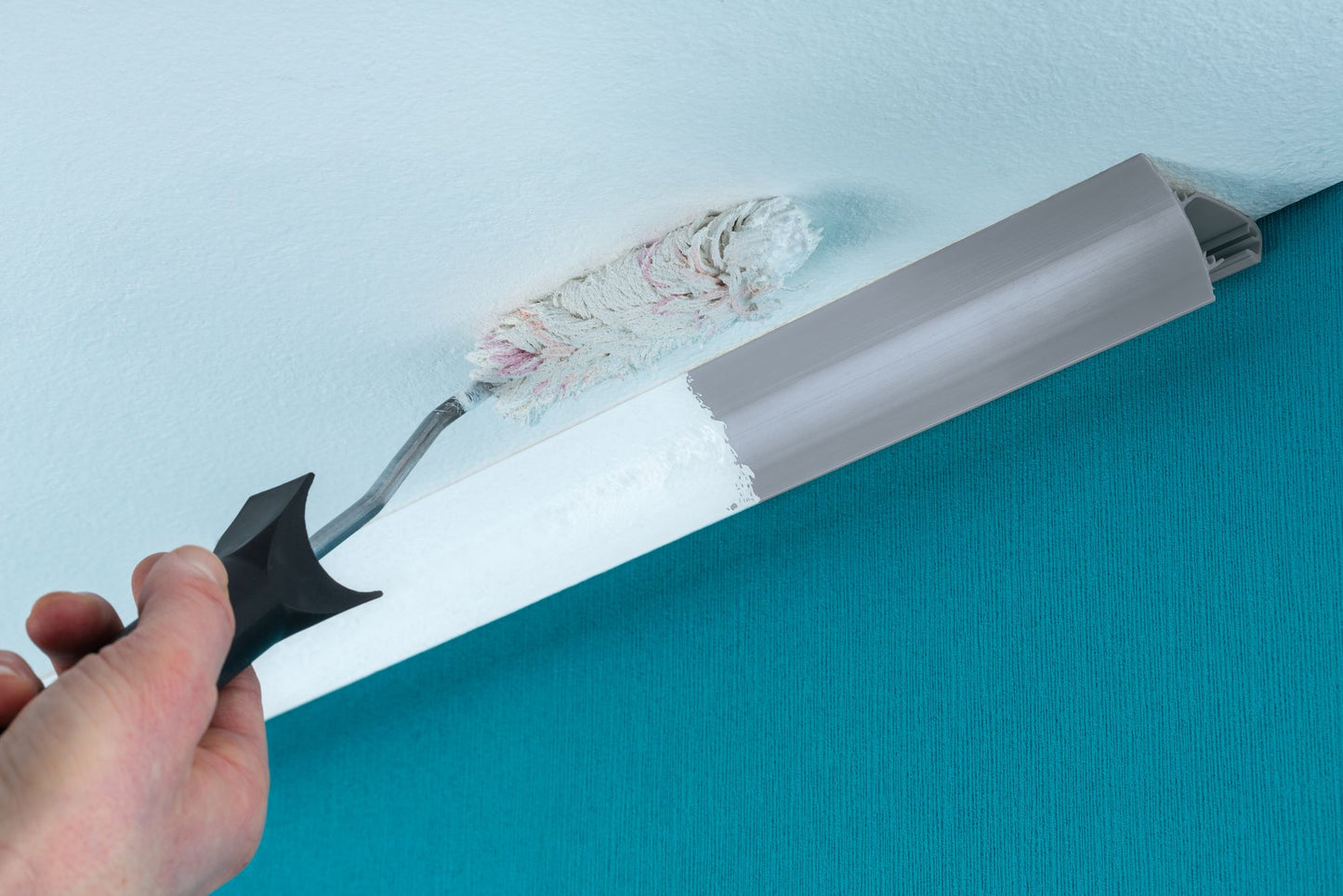 Paulmann Function Corner Profil 100cm Grau Kunststoff
