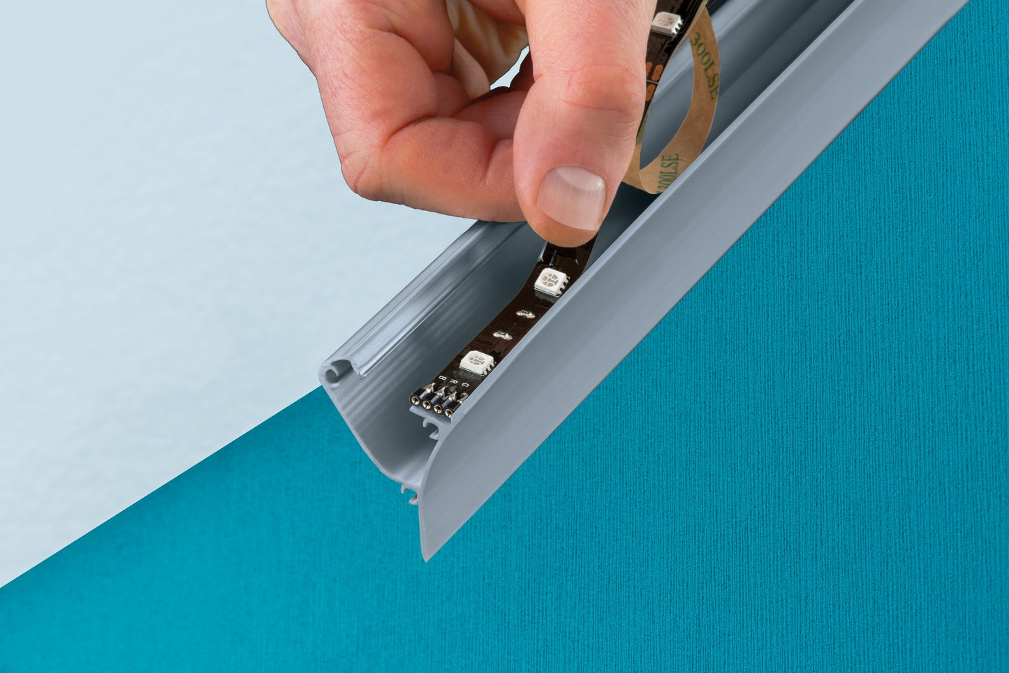 Paulmann Function Corner Profil 100cm Grau Kunststoff