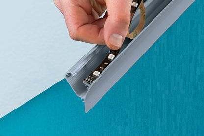 Paulmann Function Corner Profil 100cm Grau Kunststoff