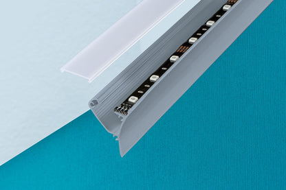 Paulmann Function Corner Profil 100cm Grau Kunststoff