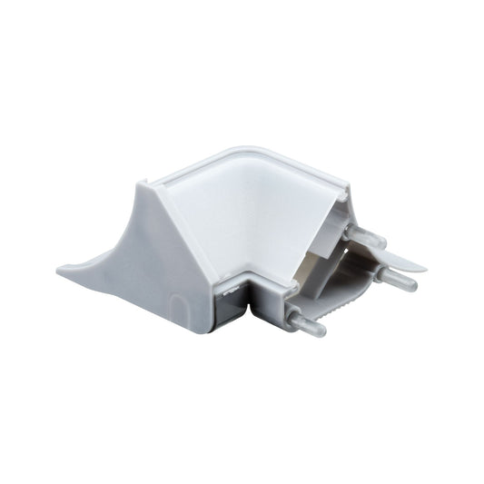 Paulmann Function Corner Profil Outside Edge 2er Pack Grau Kunststoff