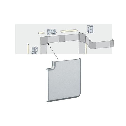 Paulmann Function Duo Profil 90° Corner 2er Pack Alu matt Kunststoff