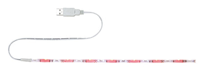 Paulmann Function USB-Strip 30cm Rot/Weiß 1,5W 5V Weiß Metall/Kunststoff