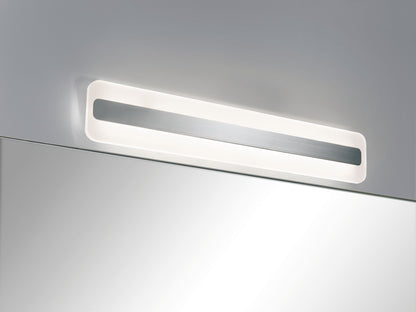Paulmann WallCeiling Lukida IP44 LED 9W 600mm Chrom/Weiß 230V Alu/Acryl