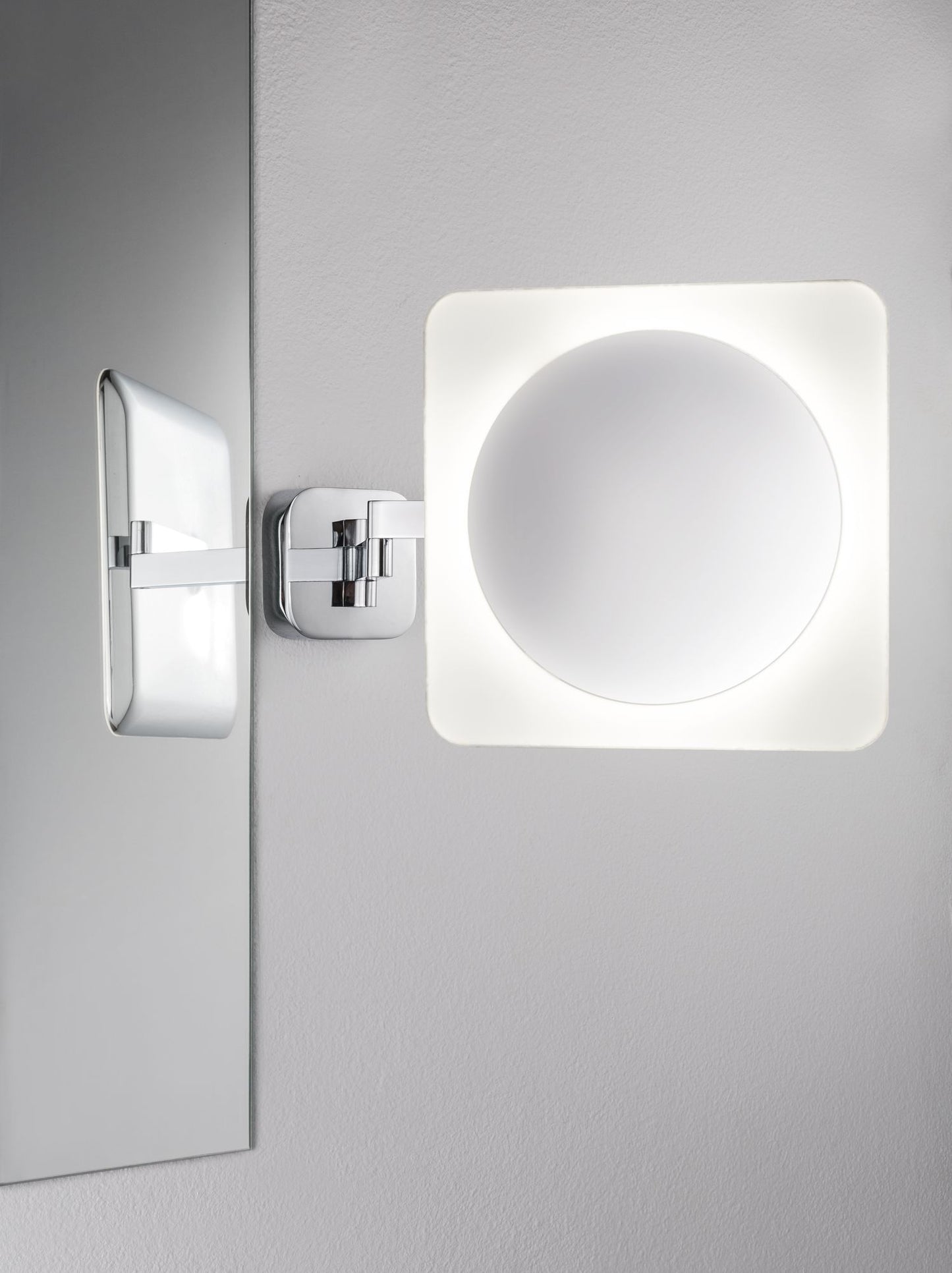 Paulmann WallCeiling Bela Kosmetikspiegel IP44 LED 5,7W Chrom/Ws/Spiegel 230V Met/Acr