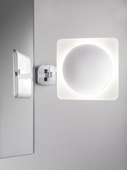 Paulmann WallCeiling Bela Kosmetikspiegel IP44 LED 5,7W Chrom/Ws/Spiegel 230V Met/Acr