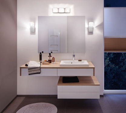 Paulmann WallCeiling eckig Tucana IP44 LED 13,5W Alu eloxiert/Klar 230V Metall/Acryl