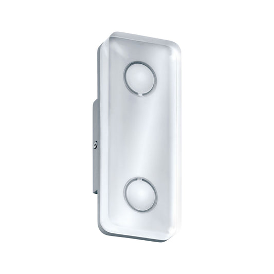 Paulmann WallCeiling eckig Theta IP44 LED 9W Alu eloxiert/Klar 230V Metall/Acryl
