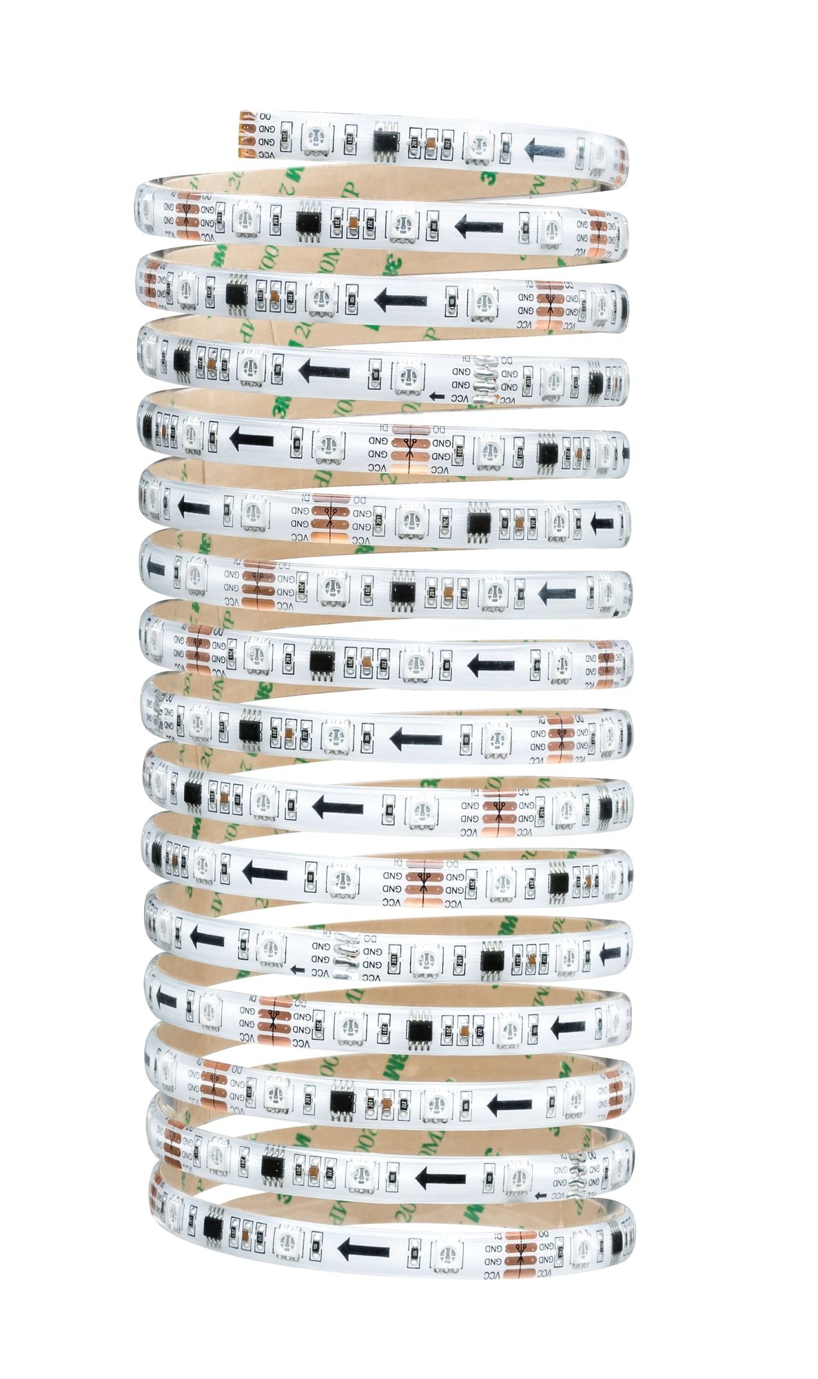 Paulmann Function Digital LED Strip Set 5m RGB 14W 230/12V 24VA Weiß Kunststoff
