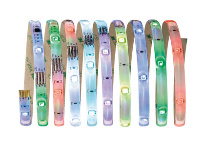 Paulmann Function Digital LED Strip Set 3m RGB 9,6W 230/12V 18VA Weiß Kunststoff