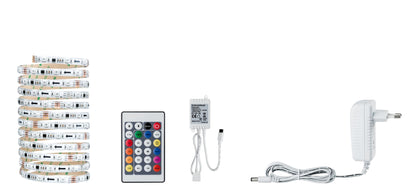 Paulmann Function Digital LED Strip Set 3m RGB 9,6W 230/12V 18VA Weiß Kunststoff