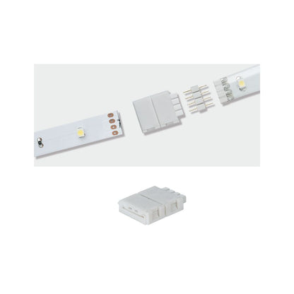 Paulmann Function YourLED ECO Clip-to-YourLED Connector 2er Pack Weiß Kunststoff