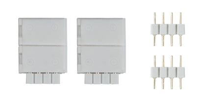 Paulmann Function YourLED ECO Clip-to-YourLED Connector 2er Pack Weiß Kunststoff