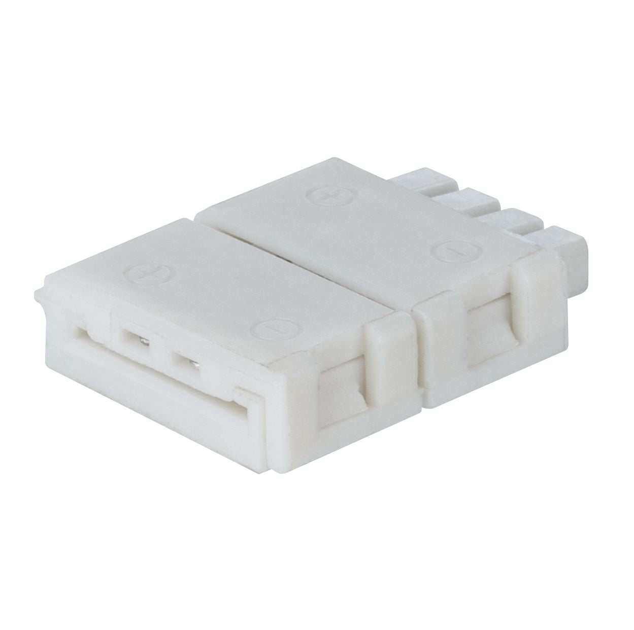 Paulmann Function YourLED ECO Clip-to-YourLED Connector 2er Pack Weiß Kunststoff