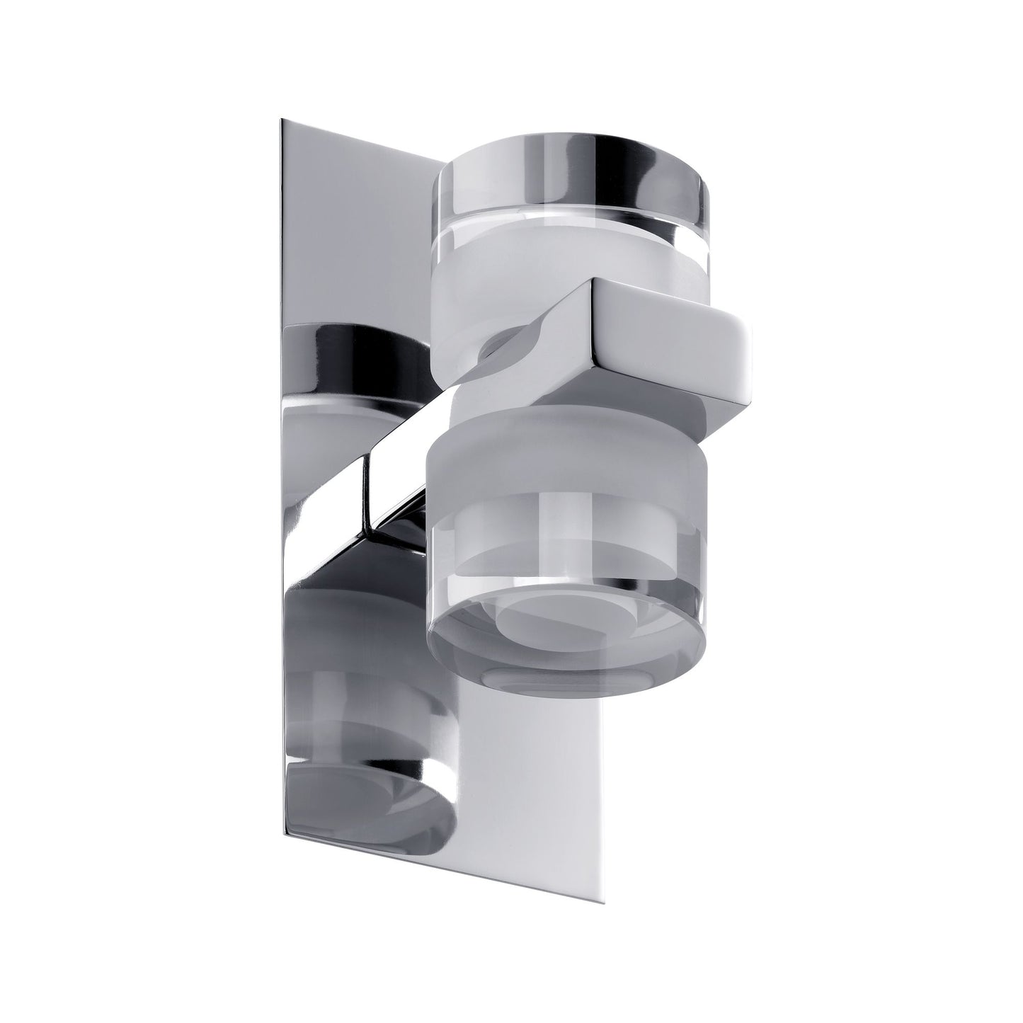 Paulmann WallCeiling Diadem WL IP44 LED 2x3,5W Chrom/Weiß 230V Metall/Acryl