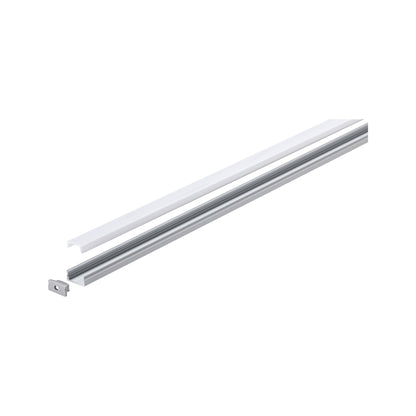Paulmann Function Base Profil mit Diffusor 100cm Alu eloxiert/Satin Alu/Kunststoff