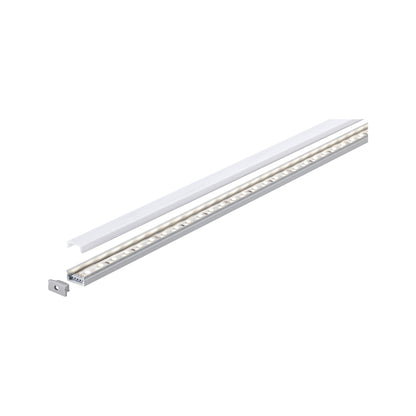 Paulmann Function Base Profil mit Diffusor 100cm Alu eloxiert/Satin Alu/Kunststoff