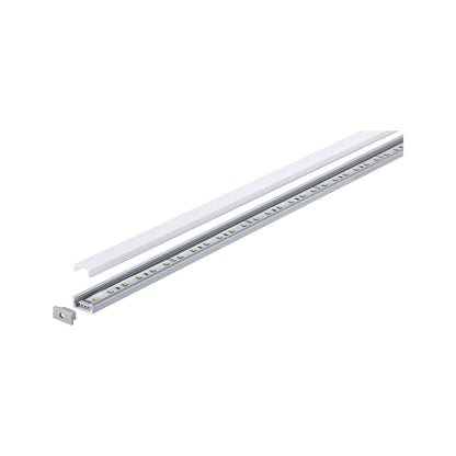 Paulmann Function Base Profil mit Diffusor 100cm Alu eloxiert/Satin Alu/Kunststoff
