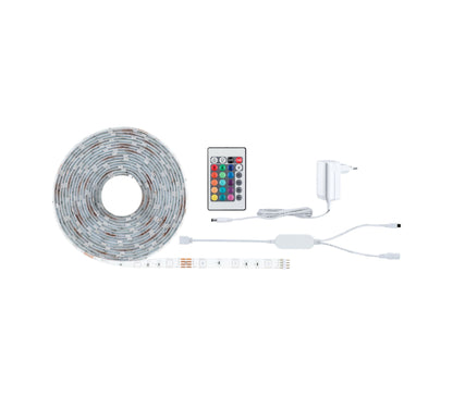 Paulmann SimpLED LED Strip RGB Komplettset Smart Home Zigbee  5m   20W 450lm 30LEDs/m RGB 24VA